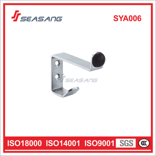 High Quality Stainless Steel Door Stop with Coat Hook, Sya006