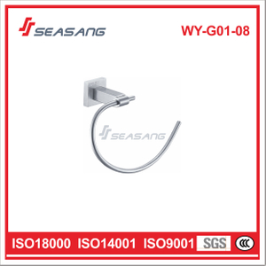 Stainless Steel Bathroom Lavatory Towel Ring for Hotel And Residential
