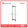 Glass Door Hardware Chrome Plated Handle Bathroom Accessories Pull Stainless Steel Pull Handle SH171