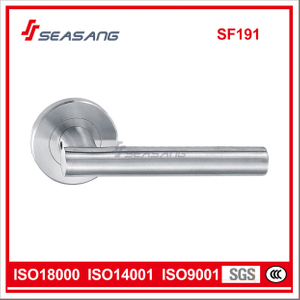 Hot Sale Furniture Hardware Stainless Steel Lever Leather Casting Door Handle