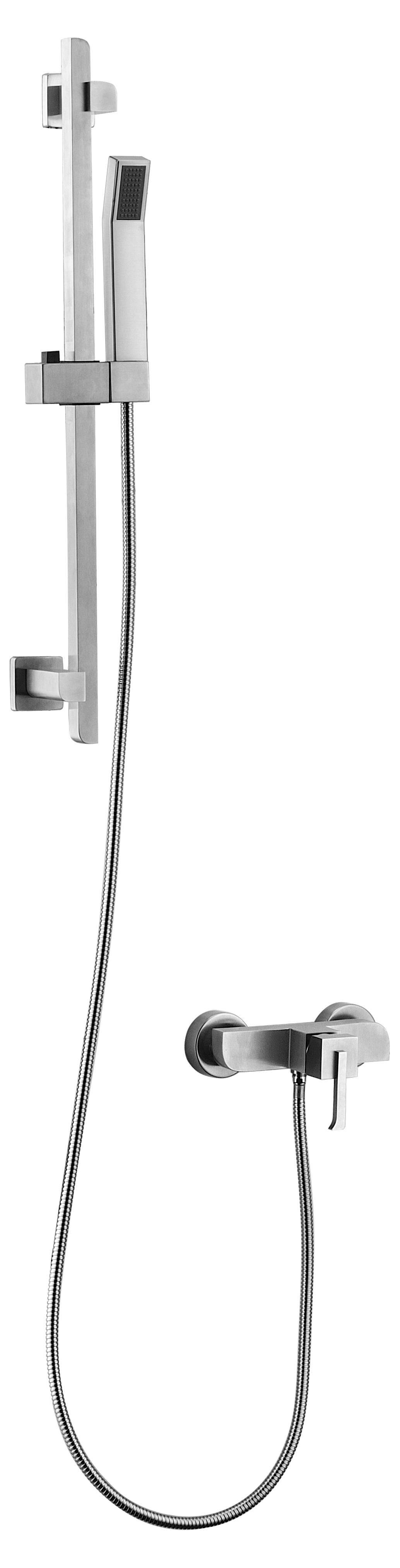 Juego de ducha de mano para ba&ntilde;o de acero inoxidable con aprobaci&oacute;n de marca de agua