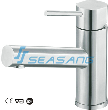 Ba&ntilde;o moderno Lavabo Lavabo Grifo de agua de plomer&iacute;a en satinado