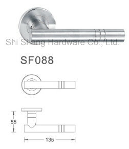 Reliable Safe High-quality Building Stainless Steel Handles for Metal Wooden Doors