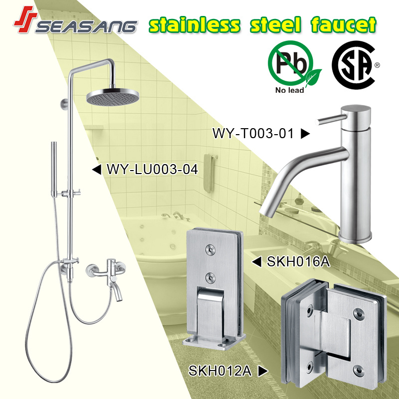 Conjunto de ducha de lluvia de acero inoxidable