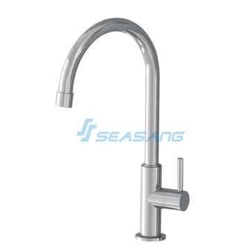 Stainless Steel Kitchen Sink And Bar Cold Water Faucet