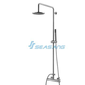 Juego de ducha de temperatura constante de acero inoxidable con ducha de lluvia termost&aacute;tica