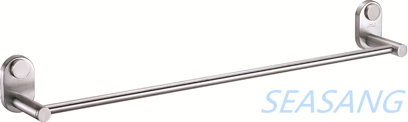 Toallero individual montado en la pared del cuarto de ba&ntilde;o del hotel del acero inoxidable 304